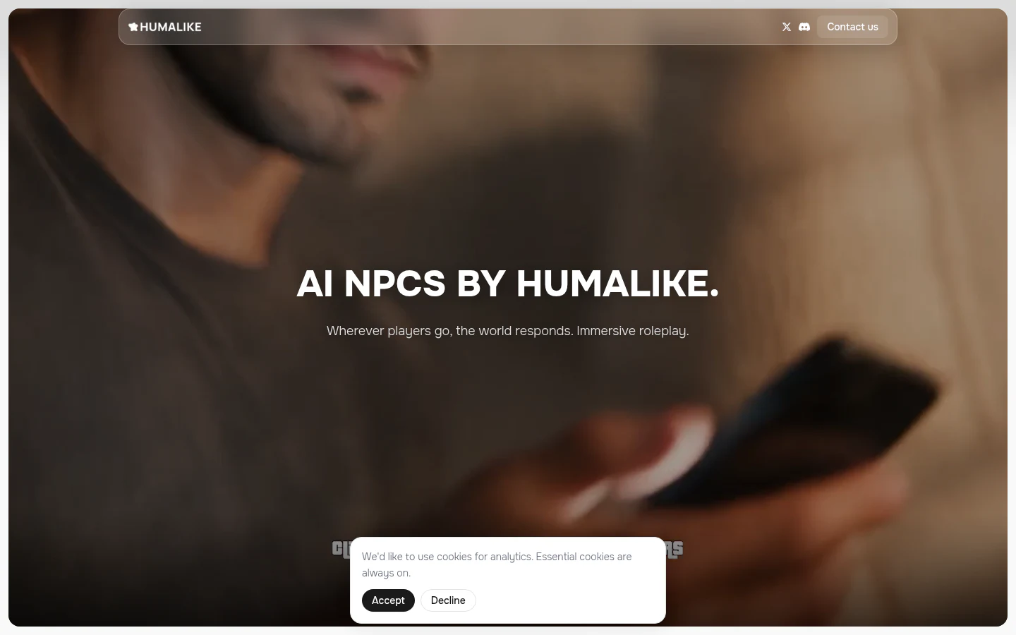 Humalike - AI NPC product image 1