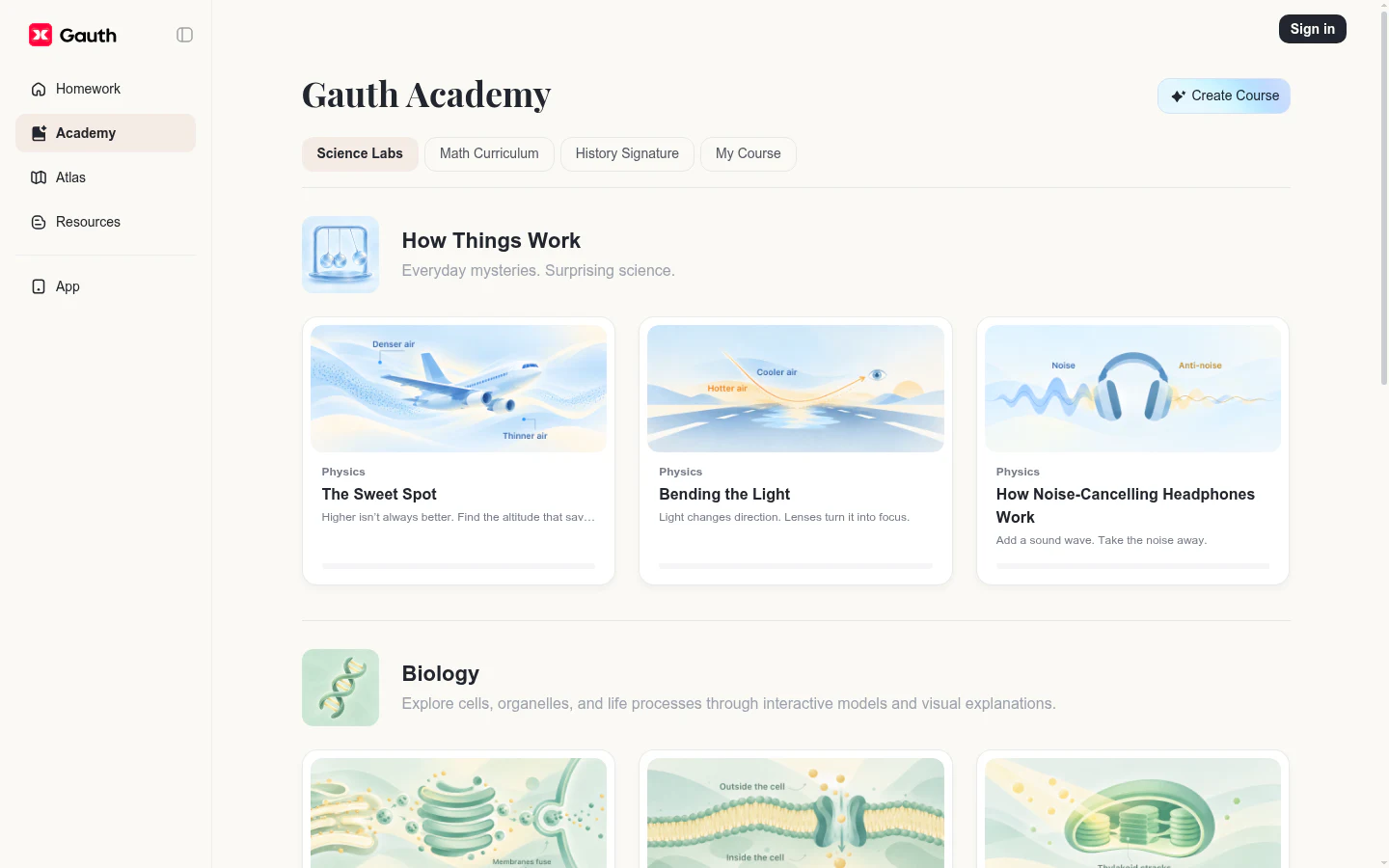 Gauth Unlimited Digital Canvas product image 1